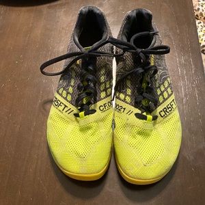 Reebok Kevlar Cross-fit nano 5.0 Neon green mens(size 11.5)